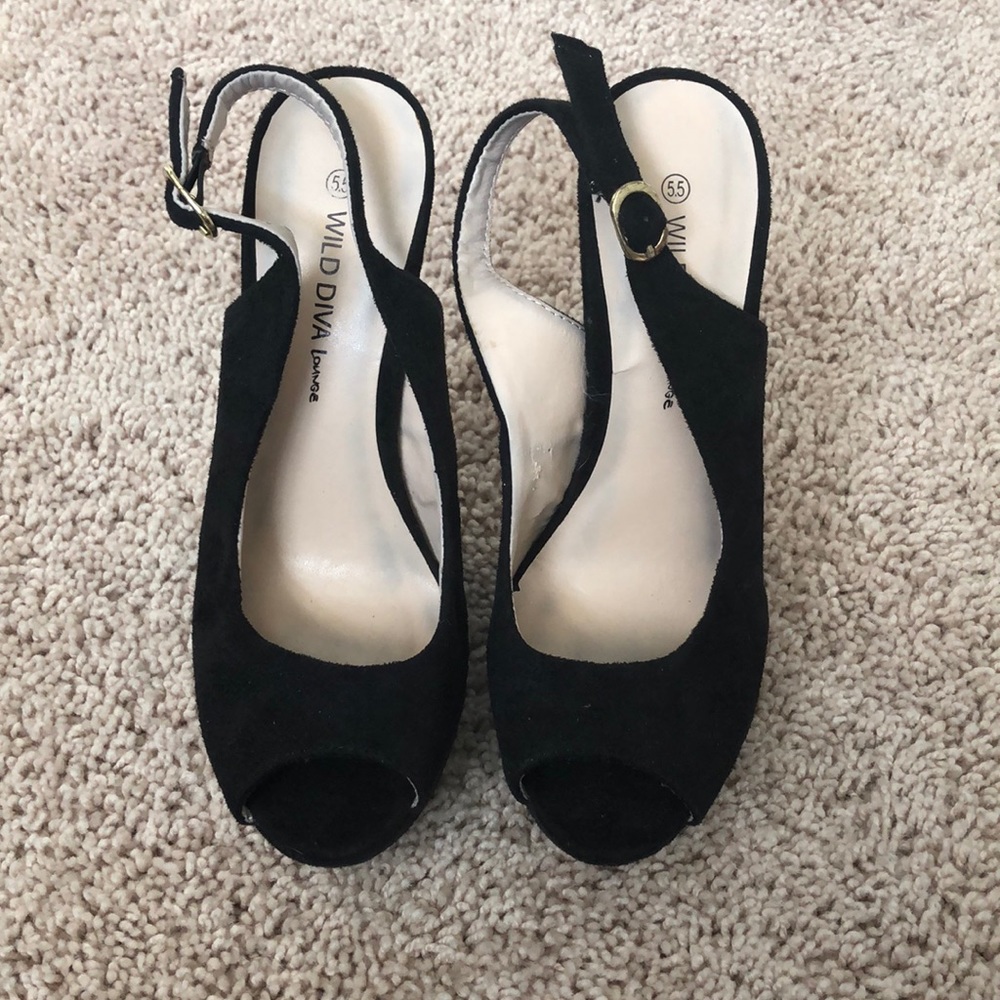 Wedge/platform heels